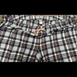 3 XL Old Navy Blue/Pink Plaid PJ’s